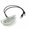 Truck-Lite Lamp, License Plate, Led, Series 15, Sealed, W/ 0.180 Bullets, 4 Diode, Clear 15227